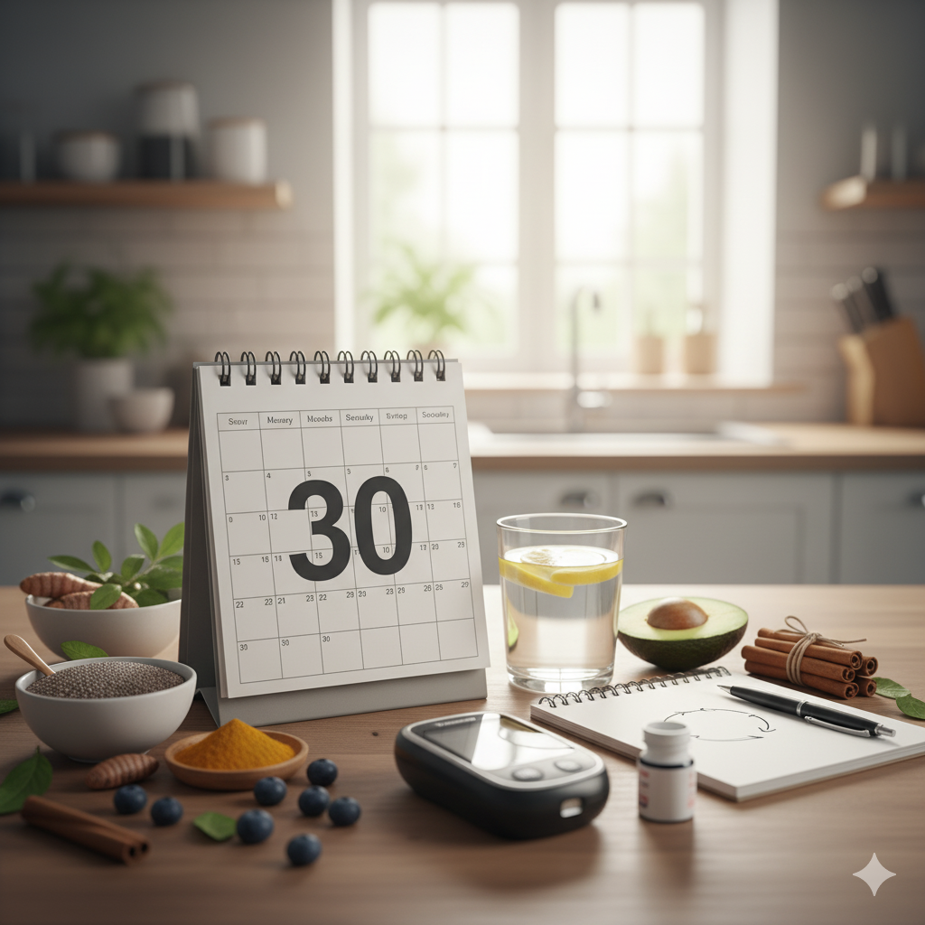 Como Estabilizar a Glicemia Naturalmente em 30 Dias: Guia Completo